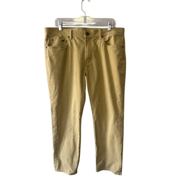 Men's Onward Reserve Khaki  Five Pocket Pants Size 38 x 30 Southern Prep - Picture 1 of 6